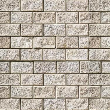 Imagem de Papel Parede Pedra Tijolos Claros Autocolante Sala Lavável - LRP