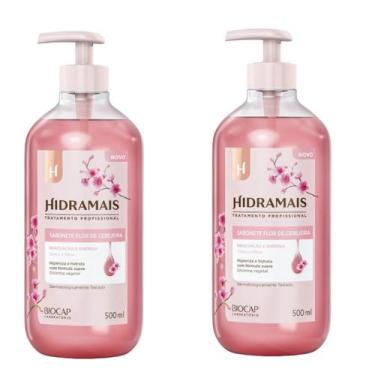 Imagem de kIT 2 Sabonete Gel Flor de Cerejeira Renovação e Energia 500 ml Hidram