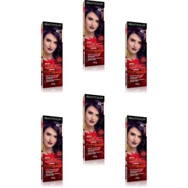 Imagem de Beauty Color Tintura 76.44 RUIVO ABSOLUTO TESTE 45gr (06 Unidades) Cor