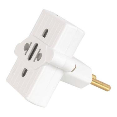 Imagem de Adaptador Benjamin Tipo T Branco - Ion Cabos