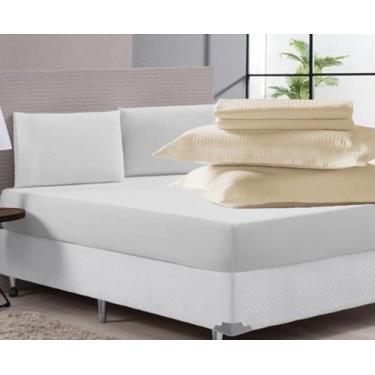 Imagem de Cobre Leito Colcha Piquet SOLTEIRO KING  1 Peças Tecido Algodão - THAI