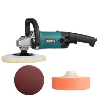 Imagem de Politriz Angular Automotiva com 6 Velocidades 7pol 1200w 180mm Tssaper