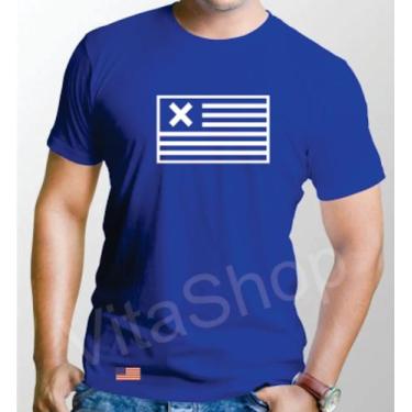 Imagem de Camiseta Texas Country masculina feminina, Azul royal, G