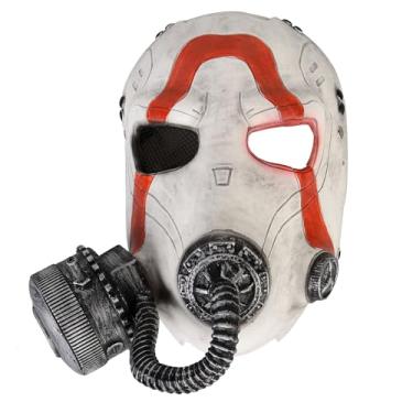 Imagem de CrosCentury Máscara de Halloween Psycho Krieg Tiny Tina Mask Borderlands Mercadoria para adultos homens mulheres fantasia cosplay máscara, Cy-pkm, tamanho nico