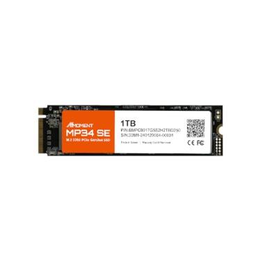 Imagem de MMOMENT Unidade de estado sólido interna MP34 SE 1TB PCIe Gen3 NVMe M.2 2280, velocidade de leitura de geração 3.0X4 de até 2100 MB/s para Latop e PC