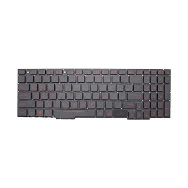 Imagem de Novo teclado para Asus ROG Strix GL553 GL553VD GL553VE GL553VW GL753VD GL753VE GL753VW ZX53V ZX73 FX53V FX553VD FX753VD FX753VD retroiluminado