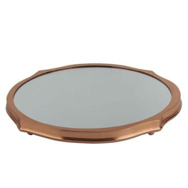 Imagem de Présentoir Com Espelho Cordão Pérola Cobre - St James