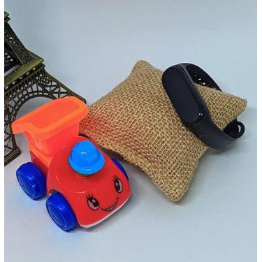 Imagem de Kit Relógio Infantil Digital Esportivo + Carrinho Contrução - LVO, Pre