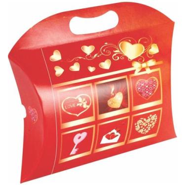 Imagem de 10 unds Caixa Embalagem Presente Almofada M - Doce Amor - Artmix, Caix