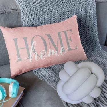 Imagem de kit Almofadas Baguete Cheia Decorativa + Almofada De Nozinho Love Home