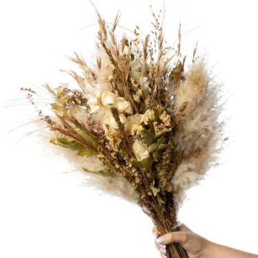 Imagem de Buque de Flor Secas Desidratada Diversos - Preço Ceia Decorar Casament