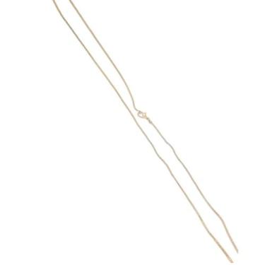 Imagem de Corrente Veneziana Fecho Tradicional 0.7mm 2G - A.R Variedades MT