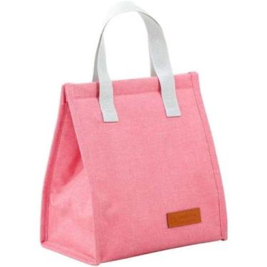 Imagem de Bolsa Térmica Lancheira Porta Marmita Sem Zíper Fitness Passeio Trabal
