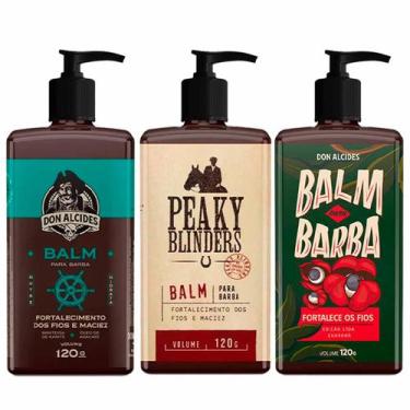 Imagem de 3x Balm Calico Peaky Blinders Guaraná Para Barba Don Alcides