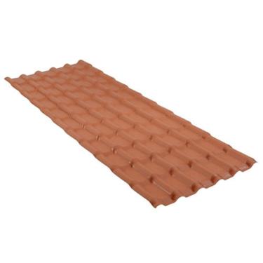 Imagem de Telha Pvc Colonial Plan 2,42X0,88 Ceramica Dvg Precon