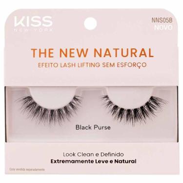 Imagem de Cílios Postiços Kiss New York The New Natural Black Purse - Kiss NY, 1