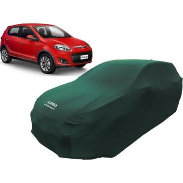 Imagem de Capa De Tecido Para Proteção Carro Fiat Palio Luxo - Mz, Verde