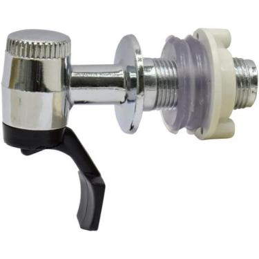 Imagem de Torneira Filtro De Barro Bededouro De Garrafão Cromado Gama