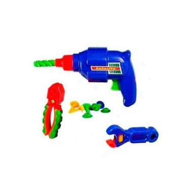 Imagem de Furadeira Infantil Kit Meus Reparos Ferramentas - Calesita