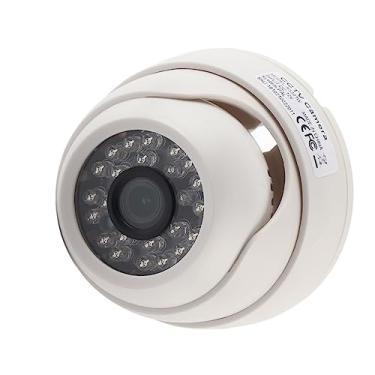 Imagem de Câmera Cctv, Câmera Analógica Lente de 3,6 Mm Câmera Dome de Visão Noturna Infravermelha 1080P Câmera de Segurança HD 4 Em 1 Câmera de Vigilância Camara Analógica para Exterior