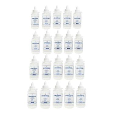 Imagem de Kit 20 - Gel Condutor Clinico Neutro Para Ultrassom De 100 ML - RMC