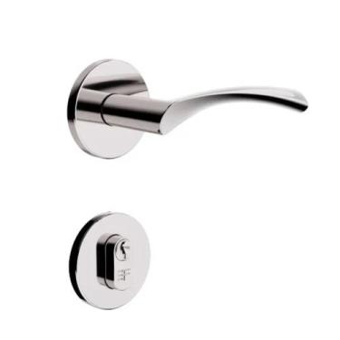 Imagem de Fechadura Roseta Design Externa 40mm Cromado 720E11955CR 3F