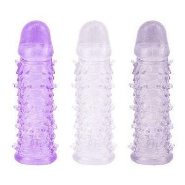 Imagem de Capa Peniana Estimuladora de Clitóris Texturizada  Massageadores - SI