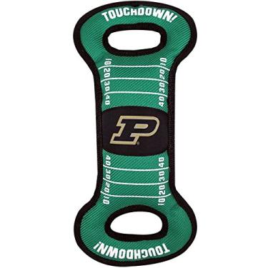 Imagem de Pets First Brinquedo para cães de campo de futebol NCAA com barulho – Purdue Boilermakers – para rebocar, jogar e buscar. – Brinquedo de PET resistente e durável