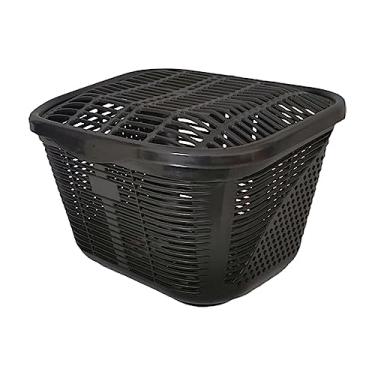 Imagem de Dynwave Cesta de bicicleta Cestas de armazenamento de bicicleta dianteiras Acessório de bicicleta portátil fácil de instalar removível a maioria das