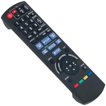 Imagem de Beyution Controle remoto de substituição N2QAKB000079 compatível com Panasonic Blu-ray Disc Player DMP-BD45EB DMP-BD65 DMP-BD45 DMP-BD45EE DMP-BD45EB-K DMP-BD45EF DMP-BD45EG
