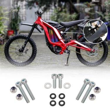 Imagem de URLWALL Kit de parafusos de suspensão de 16 peças para Sur-Ron Light Bee X/S Segway X160/X260 Talaria Sting R MX4 MX3, kit de parafusos de controle de suspensão de alta precisão, 12,9 Pro-Series mais