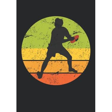 Imagem de Notizbuch A5 liniert mit Softcover Design: Ultimate Frisbee und Disc Golf Geschenk Discgolf: 120 linierte DIN A5 Seiten