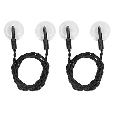 Imagem de Varal de Viagem Portátil de 2 Pacotes, Varal Retrátil Com Ganchos e Ventosas, Linha de Lavanderia Leve, Ideal para Viagens