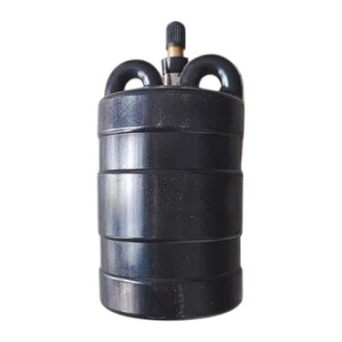 Imagem de Wswqop Plugue inflável para teste de esgoto, plugue de balão no chão, fácil de usar, bola de teste de encanamento manual profissional para banheira, Dn50mm