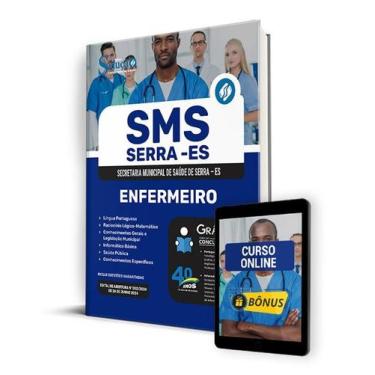Imagem de Apostila SMS Serra - ES 2024 - Enfermeiro - Editora Solução