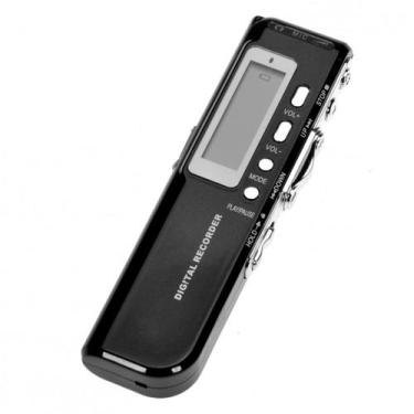 Imagem de Gravador de voz portátil 8GB grava conversas e reuniões