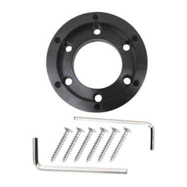 Imagem de BaotyJie Adaptador de volante Adaptador Modificação de peças de reposição Raciações de carro Adaptador de roda de carro Acessórios para G920 G923 G29, Preto