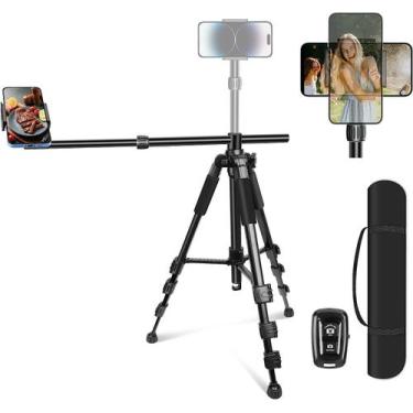 Imagem de Tripé Elitehood para iPhone com Controle Remoto - 71cm de Altura
