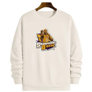 Imagem de Blusa Moletom Gola Basquete Shaquille Oneal LAL Basketball