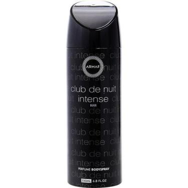 Imagem de Água De Cheiro Masculina Armaf Club Nuit Intense Spray Corporal 200 Ml
