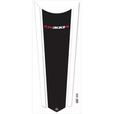 Imagem de Adesivo Faixa  Gravata  Tanque Resinado Cb300r Honda 200 - Resitank