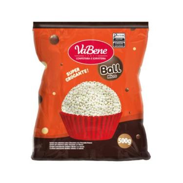 Imagem de Cereal micro ball branco vabene c/ 500 gr