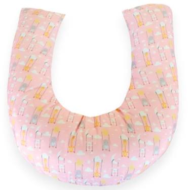 Imagem de Almofada Amamentação para Bebê Sublimada com Zíper - AVM Enxovais, Ami