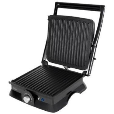Imagem de Grill Oster Ogrl210 Abertura 180   - Ogrl210 Inox/preto 110 V