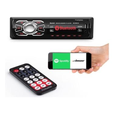 Imagem de Rádio Aparelho De Som Carro Automotivo Bluetooth Pendrive Sd