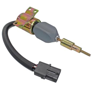 Imagem de Válvula Solenoide De Parada mwm Ford Volkswagen Caminhões Woodward 24V Pistão 3 Pinos - ikro - IK7640