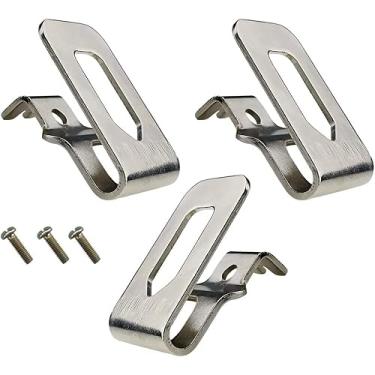 Imagem de DCD985, DCD985B, DCD985L2, DCD985M2, clipes de cinto de aço adequados para furadeira de martelo sem fio D-alt 1/5.1 cm 3/pçs