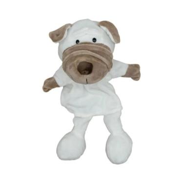 Imagem de Fantoches de Mão de Animais 35cm - Leão, Elefante e Porco - Brinquedo 