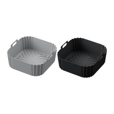 Imagem de SiaBiced 2X Frituramento de fritadeira de ar, cesta de fritadeiras de papel de linear papel de pergaminho