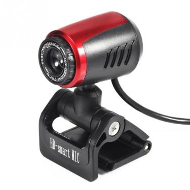 Imagem de Webcam Woopower HD 1600x1200 USB 2.0 com microfone